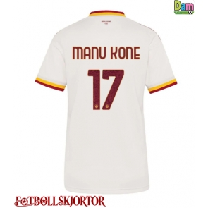 AS Roma Manu Kone #17 Bortatröja Dam 2026-27 Kortärmad